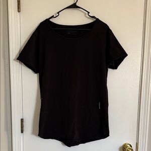 Alphalete Black Short Sleeve Tee